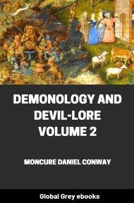 Demonology And Devil-Lore, Volume 2, by Moncure Daniel Conway - click to see full size image