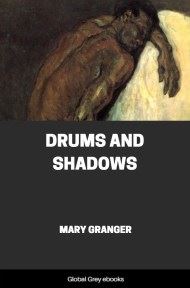 cover page for the Global Grey edition of Drums and Shadows by Mary Granger