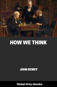 cover page for the Global Grey edition of How We Think by John Dewey