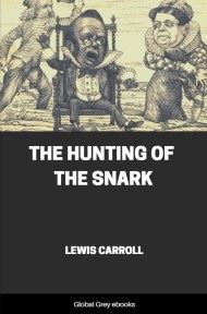 cover page for the Global Grey edition of The Hunting of the Snark by Lewis Carroll