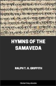 cover page for the Global Grey edition of Hymns of the Samaveda by Ralph T. H. Griffith