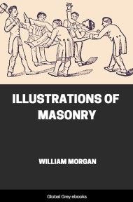 cover page for the Global Grey edition of Illustrations of Masonry by William Morgan