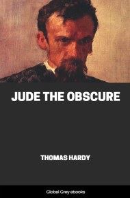 cover page for the Global Grey edition of Jude the Obscure By Thomas Hardy