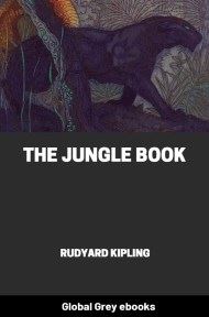 cover page for the Global Grey edition of The Jungle Book by Rudyard Kipling