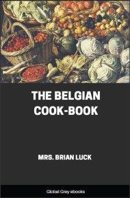 cover page for the Global Grey edition of The Belgian Cook-Book by Mrs. Brian Luck