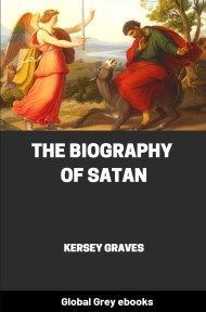 cover page for the Global Grey edition of The Biography of Satan by Kersey Graves