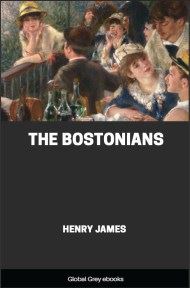 cover page for the Global Grey edition of The Bostonians by Henry James