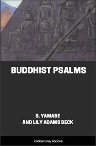 cover page for the Global Grey edition of Buddhist Psalms by S. Yamabe and Lily Adams Beck