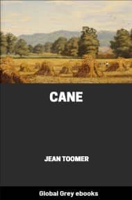 cover page for the Global Grey edition of Cane by Jean Toomer