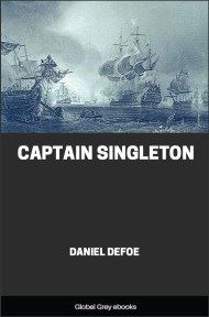 cover page for the Global Grey edition of Captain Singleton by Daniel Defoe