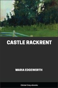 cover page for the Global Grey edition of Castle Rackrent By Maria Edgeworth