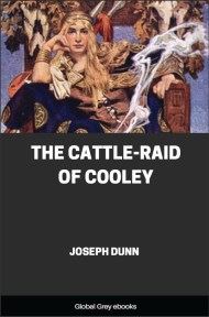 cover page for the Global Grey edition of The Cattle-Raid of Cooley by Joseph Dunn