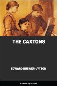 cover page for the Global Grey edition of The Caxtons by Edward Bulwer-Lytton