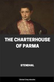 cover page for the Global Grey edition of The Charterhouse of Parma by Stendhal