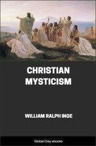 cover page for the Global Grey edition of Christian Mysticism by William Ralph Inge