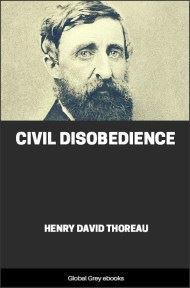 Civil Disobedience, by Henry David Thoreau - click to see full size image