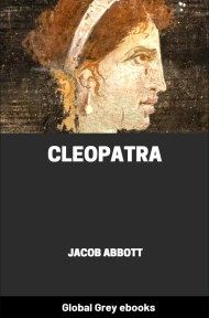 cover page for the Global Grey edition of Cleopatra by Jacob Abbott