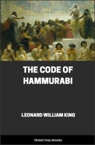 The Code of Hammurabi, by Leonard William King - click to see full size image