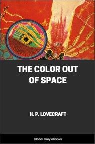 cover page for the Global Grey edition of The Color Out Of Space by H. P. Lovecraft