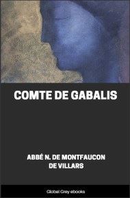 cover page for the Global Grey edition of Comte de Gabalis by Abbe N. De Montfaucon De Villars