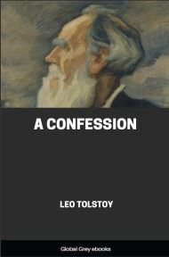 cover page for the Global Grey edition of A Confession by Leo Tolstoy