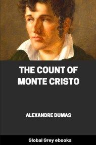 cover page for the Global Grey edition of The Count of Monte Cristo by Alexandre Dumas