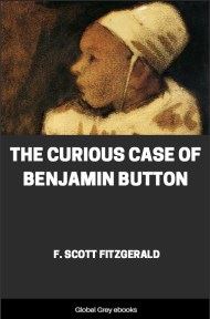 cover page for the Global Grey edition of The Curious Case of Benjamin Button by F. Scott Fitzgerald