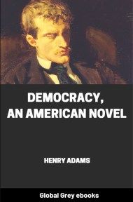 cover page for the Global Grey edition of Democracy, An American Novel by Henry Adams