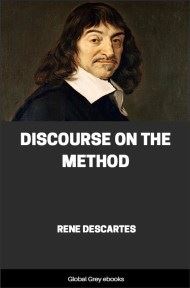 Discourse on the Method, by Rene Descartes - click to see full size image