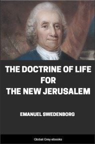 cover page for the Global Grey edition of The Doctrine of Life for the New Jerusalem by Emanuel Swedenborg