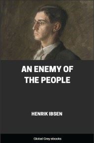 cover page for the Global Grey edition of An Enemy of the People by Henrik Ibsen