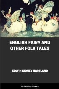 cover page for the Global Grey edition of English Fairy and Other Folk Tales by Edwin Sidney Hartland