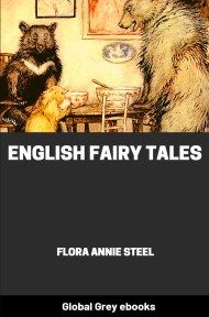 cover page for the Global Grey edition of English Fairy Tales by Flora Annie Steel