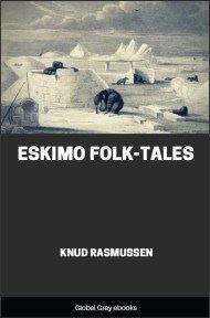 cover page for the Global Grey edition of Eskimo Folk-Tales by Knud Rasmussen