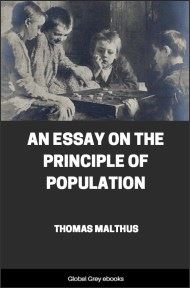 An Essay on the Principle of Population, by Thomas Malthus - click to see full size image