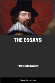 cover page for the Global Grey edition of The Essays by Francis Bacon