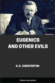 cover page for the Global Grey edition of Eugenics and Other Evils by G. K. Chesterton