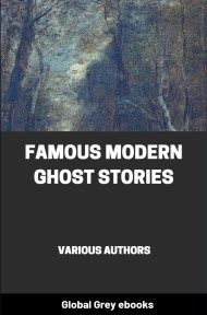 cover page for the Global Grey edition of Famous Modern Ghost Stories by Various