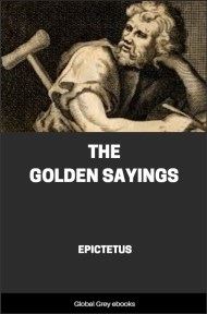 cover page for the Global Grey edition of The Golden Sayings of Epictetus by Epictetus
