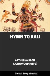 cover page for the Global Grey edition of Hymn to Kali by Arthur Avalon