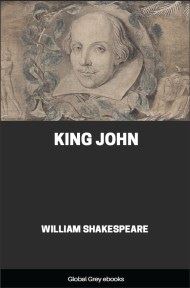 cover page for the Global Grey edition of King John by William Shakespeare