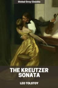 cover page for the Global Grey edition of The Kreutzer Sonata by Leo Tolstoy