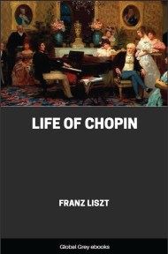 Life of Chopin, by Franz Liszt - click to see full size image