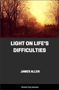 cover page for the Global Grey edition of Light on Life’s Difficulties by James Allen