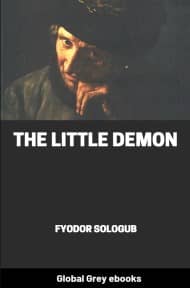 cover page for the Global Grey edition of The Little Demon by Fyodor Sologub