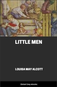 cover page for the Global Grey edition of Little Men by Louisa May Alcott