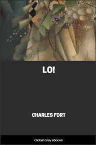 Lo!, by Charles Fort - click to see full size image