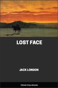 cover page for the Global Grey edition of Lost Face by Jack London