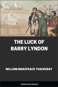 cover page for the Global Grey edition of The Luck of Barry Lyndon by William Makepeace Thackeray