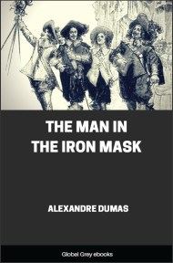 cover page for the Global Grey edition of The Man in the Iron Mask by Alexandre Dumas